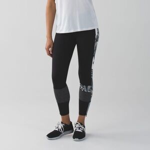 Lululemon size 2 Run the World black leggings